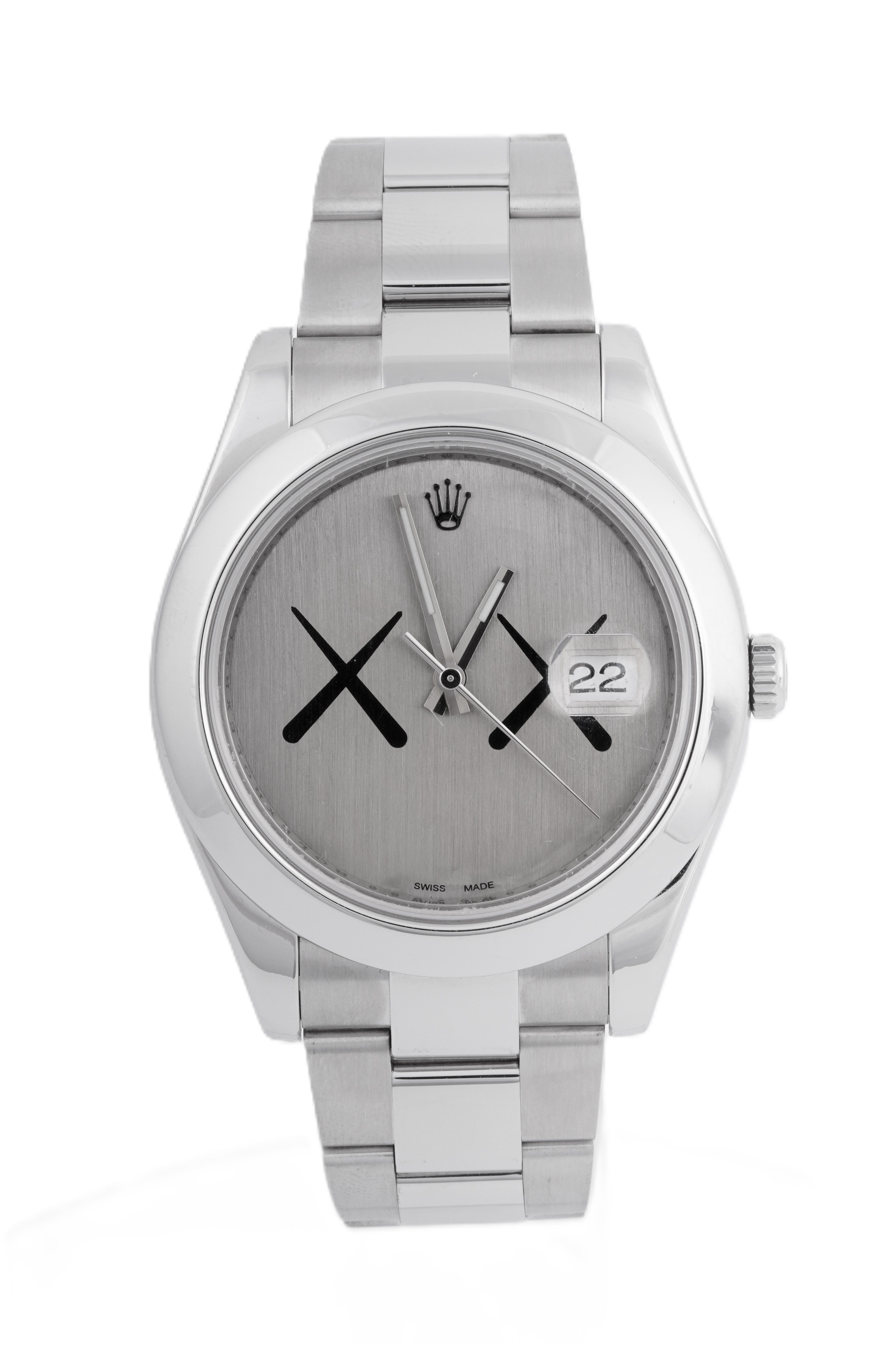 ROLEX DATEJUST 41MM STAINLESS STEEL 116300| CUSTOM DIAL | OYSTER BAND|