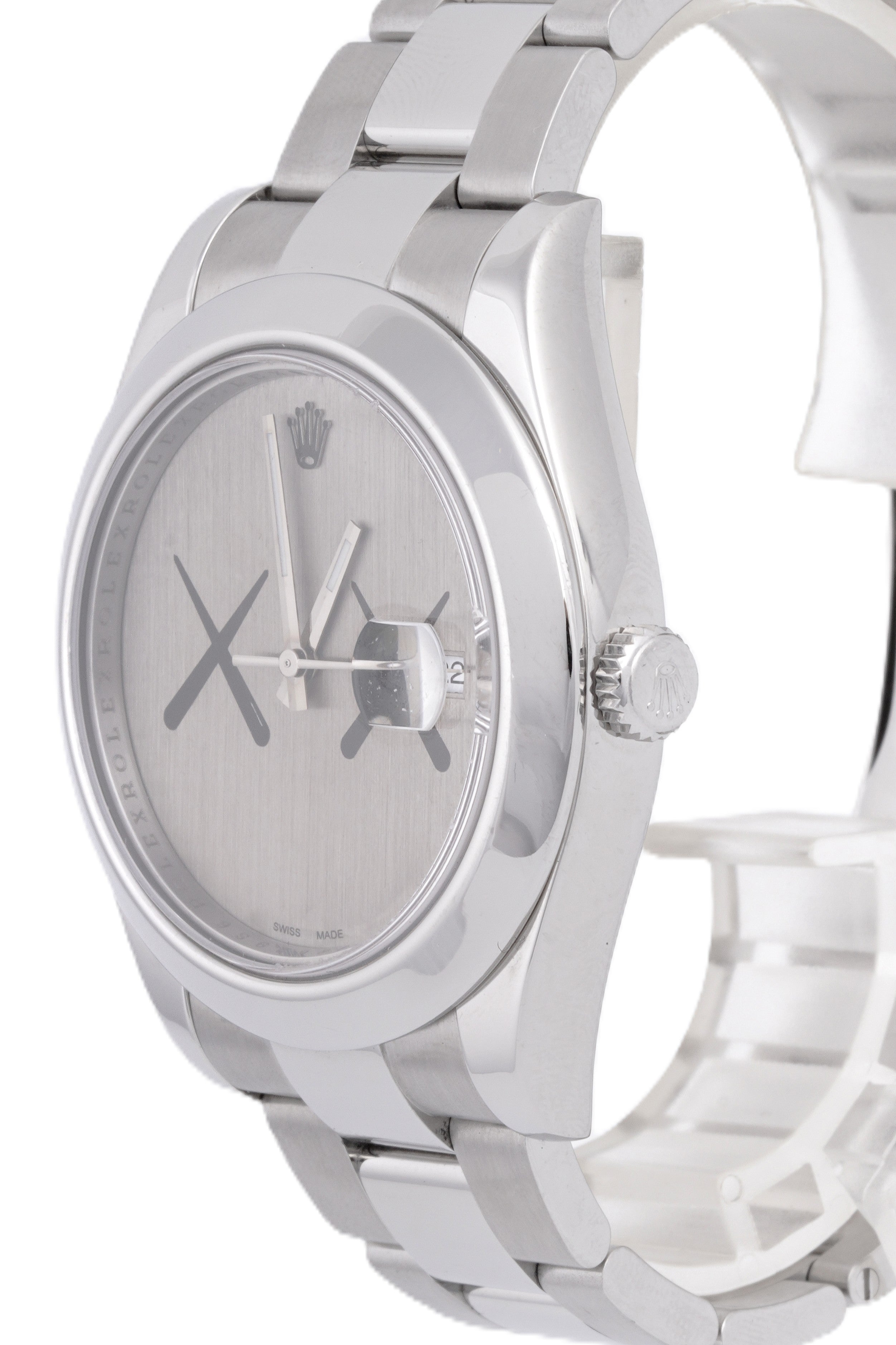 ROLEX DATEJUST 41MM STAINLESS STEEL 116300| CUSTOM DIAL | OYSTER BAND|