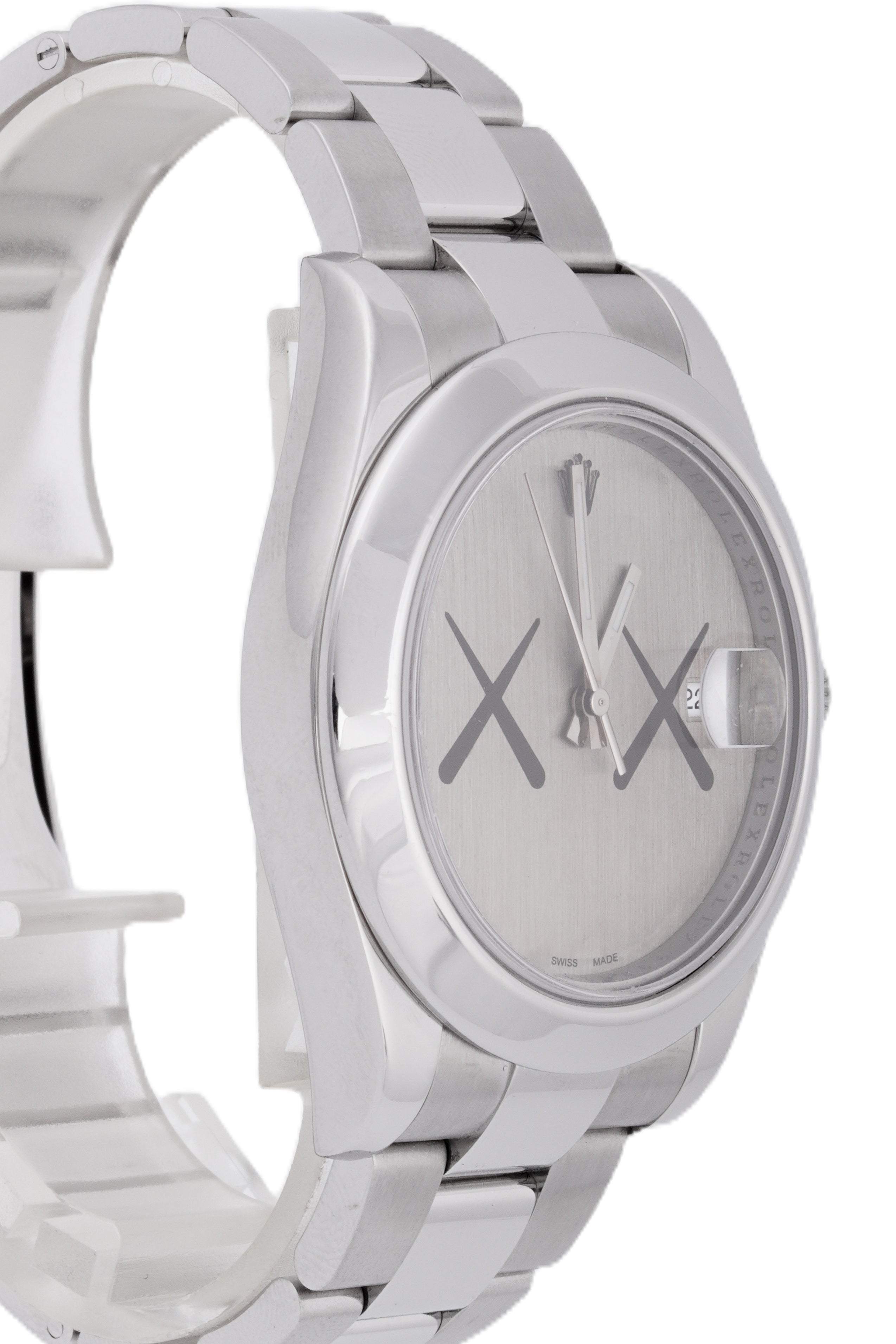 ROLEX DATEJUST 41MM STAINLESS STEEL 116300| CUSTOM DIAL | OYSTER BAND|