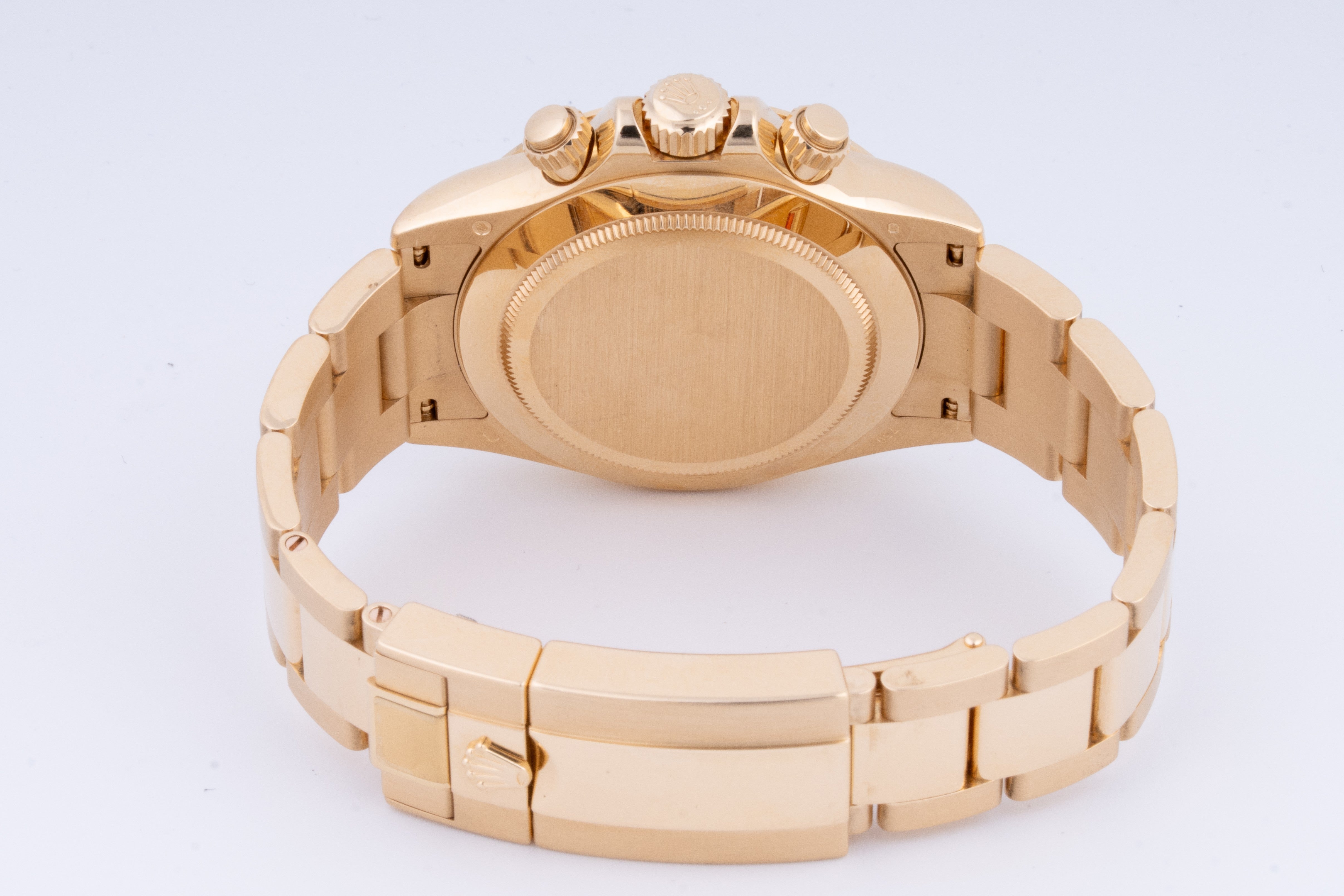 ROLEX DAYTONA YELLOW GOLD JOHN MAYER 116508 | GREEN DIAL| OYSTER BAND