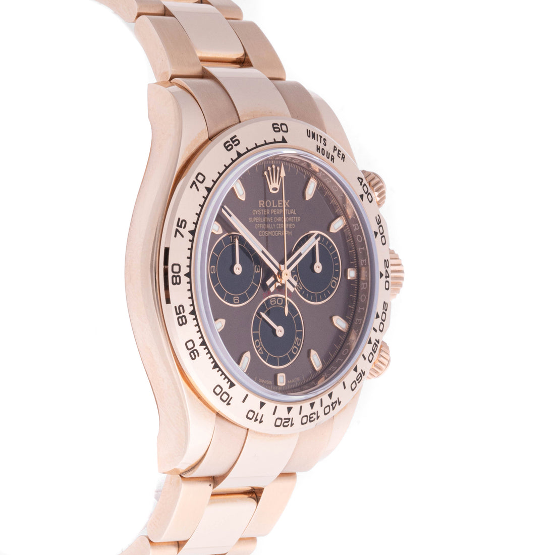 Rolex Daytona 40mm Rose Gold 116505| Chocolate Dial | Oyster band