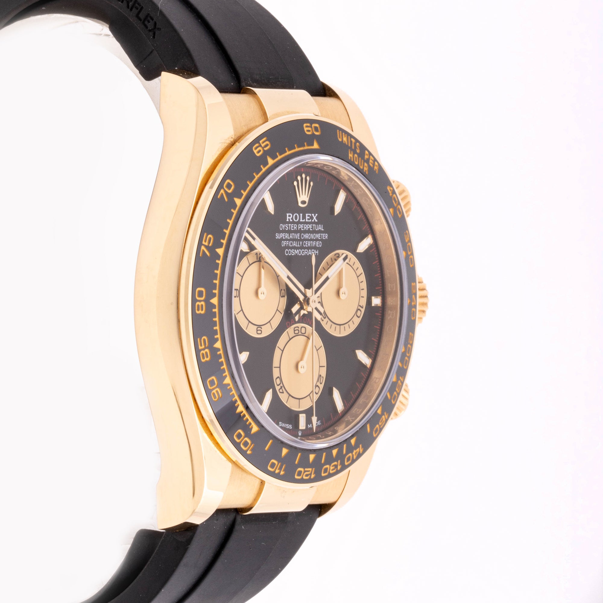 Rolex Daytona 40 mm Yellow Gold 126518LN |Black Dial | Paul Newman| OYSTER FLEX