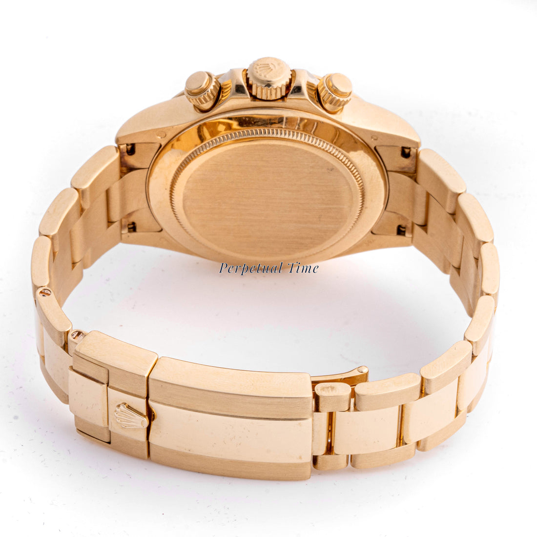 Rolex Daytona 40mm Yellow Gold 116528 |BLUE RACING DIAL | OYSTER BAND |