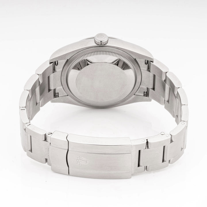 Rolex Oyster Perpetual 36 mm Stainless Steel 126000 Pink  Dial | Index hour markers, Smooth bezel