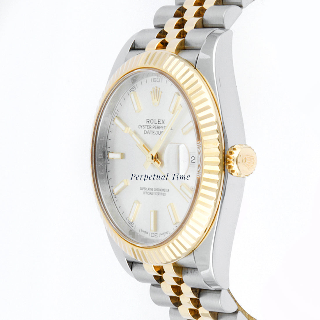 Rolex Datejust 41 Silver Index Dial on Jubilee band 126333 Card 2021