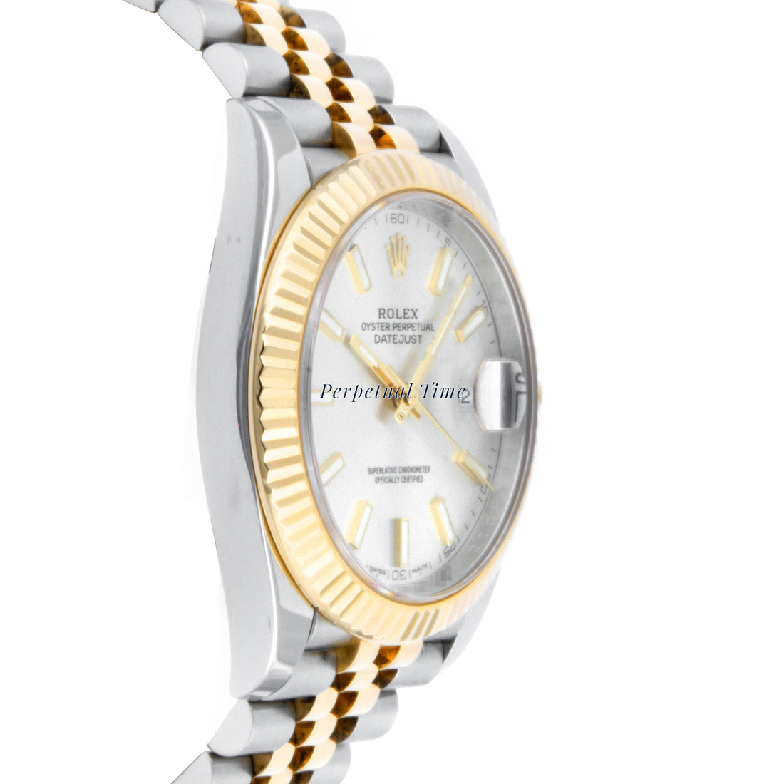 Rolex Datejust 41 Silver Index Dial on Jubilee band 126333 Card 2021