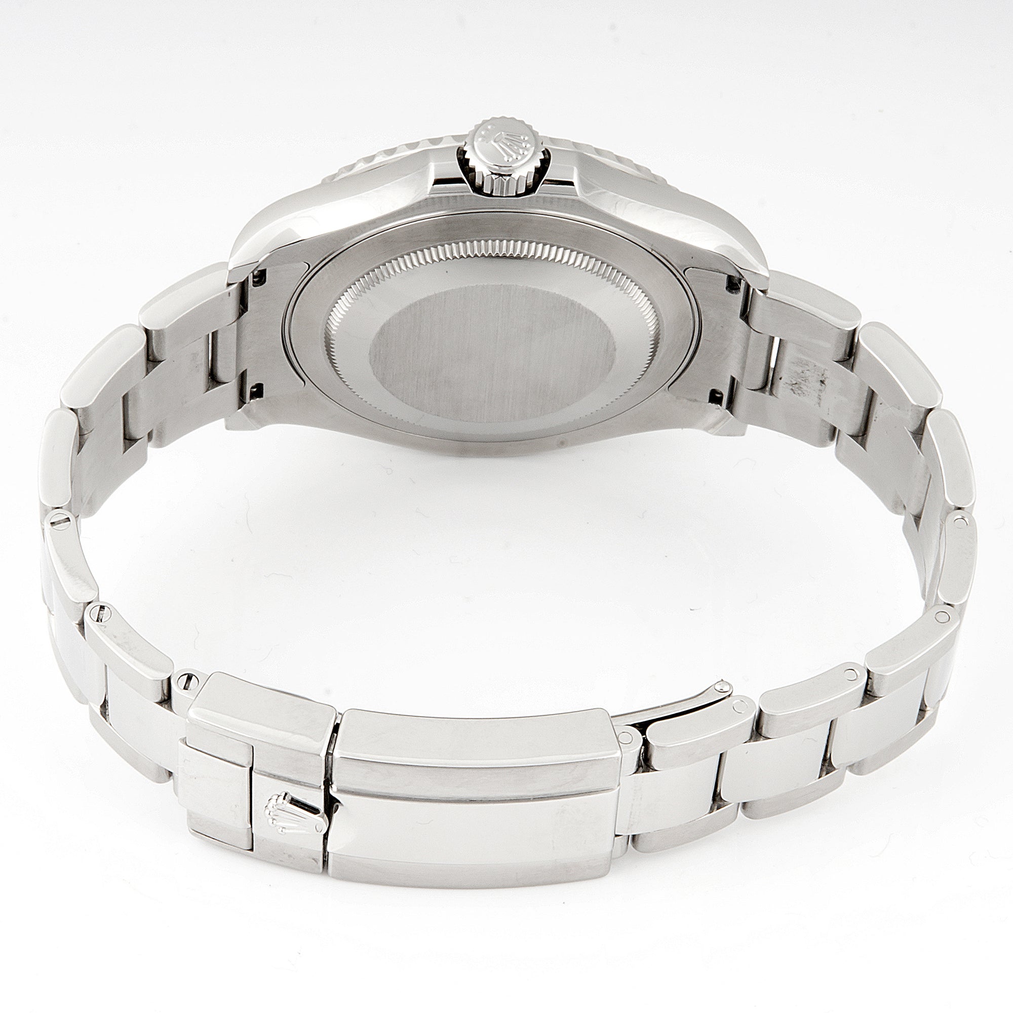 Rolex Yacht-Master 40mm Stainless Steel & Platinum 126622 Blue Dial | Luminous Round & Index hour markers, Rotatable bezel