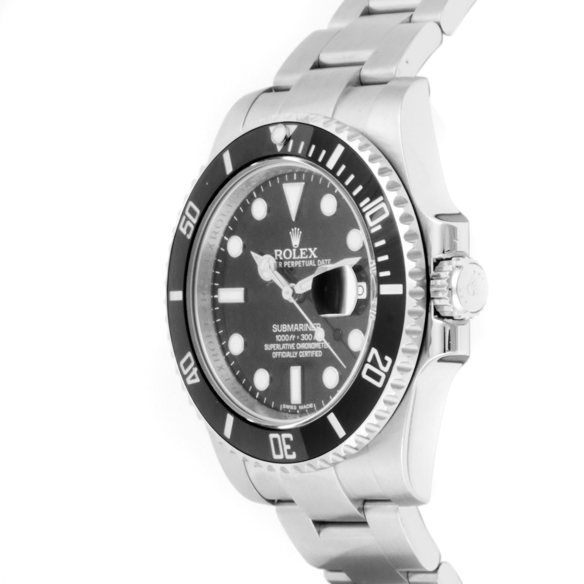 Rolex Submariner 40mm Stainless Steel 116610LN Black