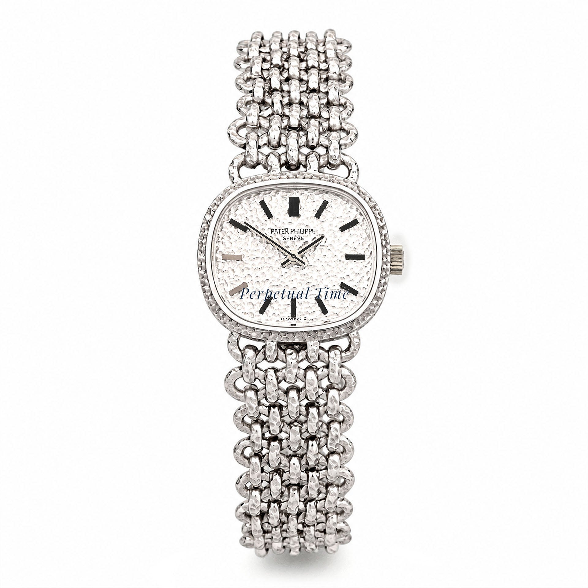 Patek Philippe Golden Ellipse Hammered Dial 4133/1G