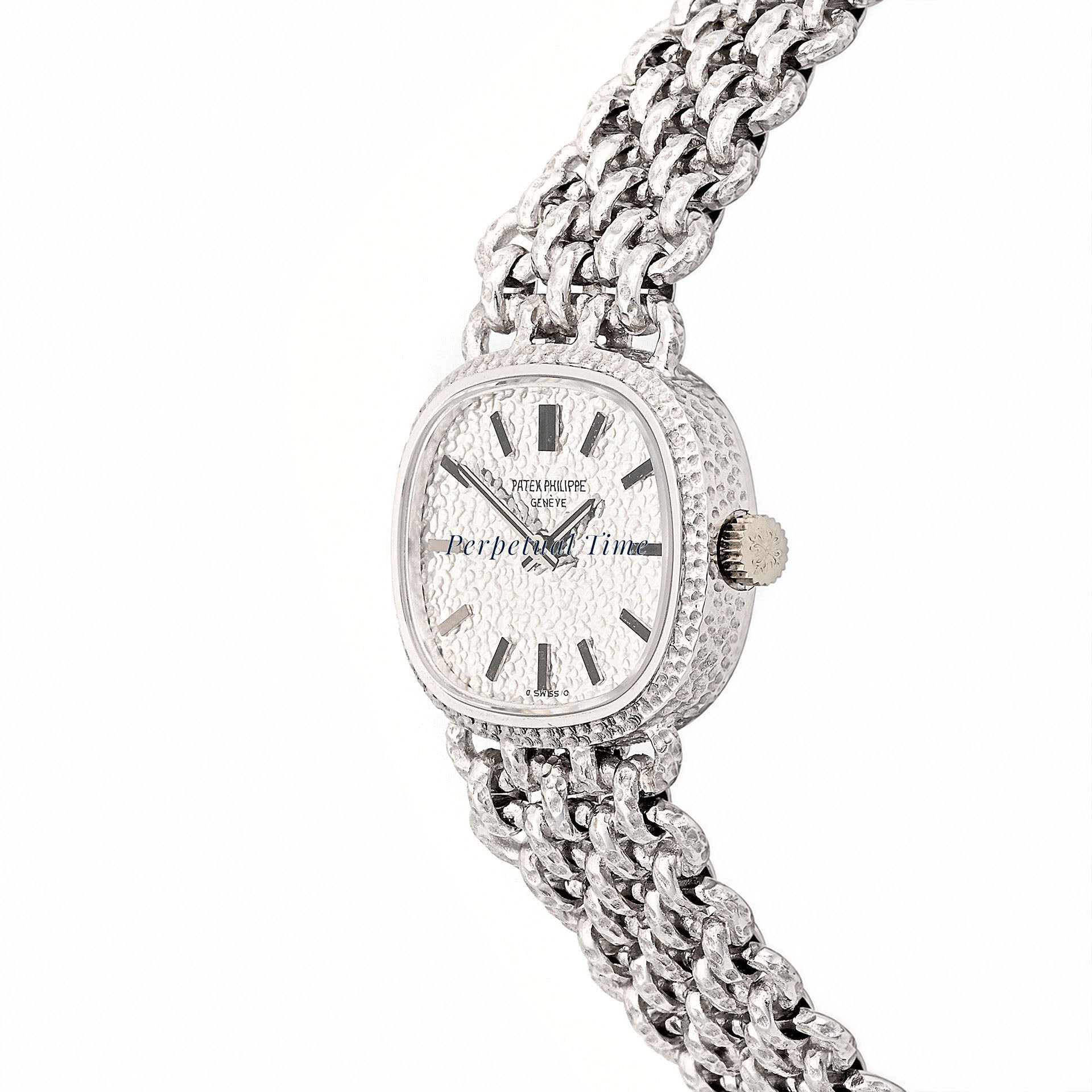 Patek Philippe Golden Ellipse Hammered Dial 4133/1G
