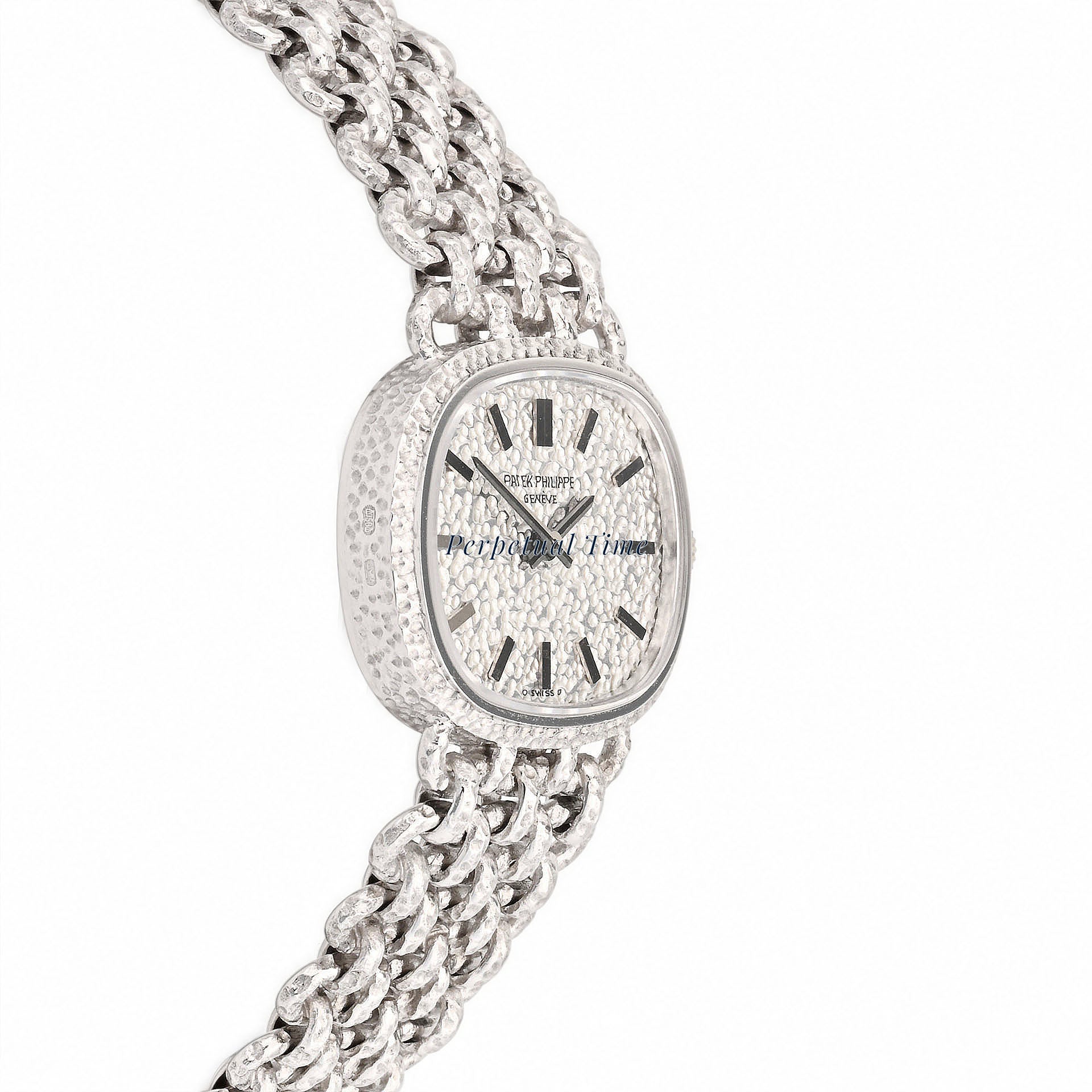 Patek Philippe Golden Ellipse Hammered Dial 4133/1G