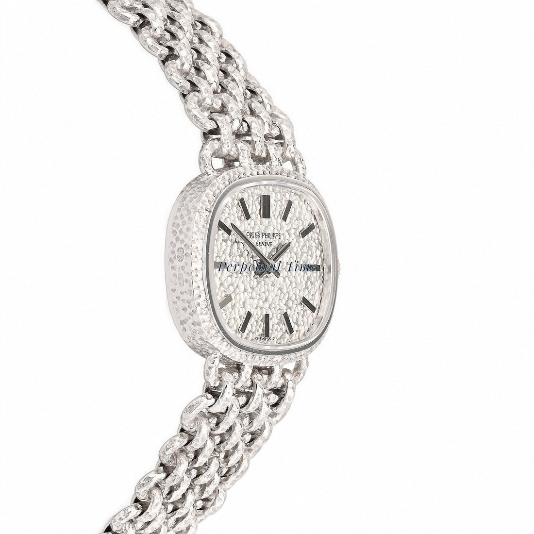 Patek Philippe Golden Ellipse Hammered Dial 4133/1G