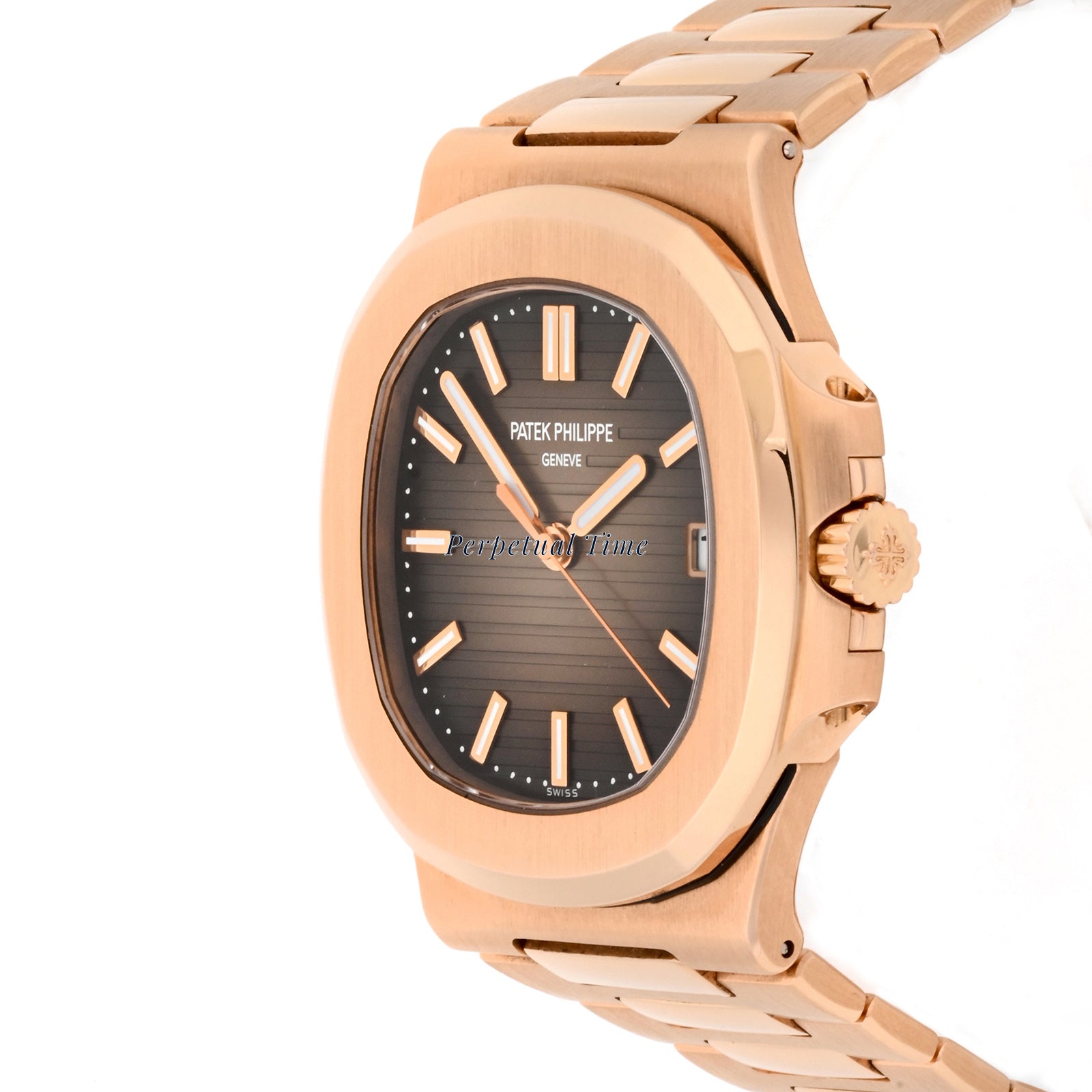 Patek Philippe Nautillus 5711-1R 40mm Rose Gold - Smoked Brown Dial