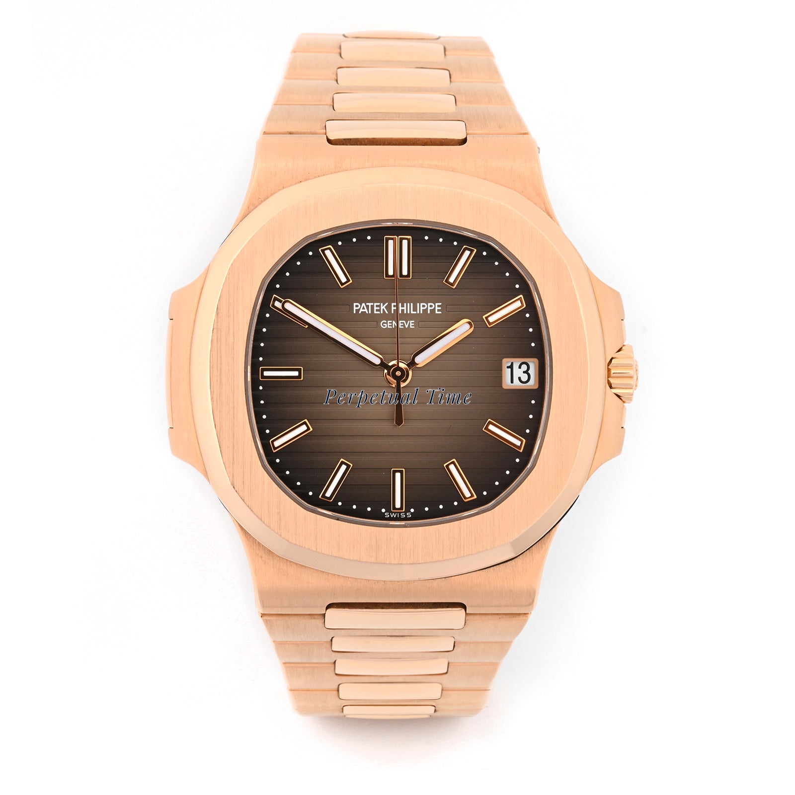 Patek Philippe Nautillus 5711-1R 40mm Rose Gold - Smoked Brown Dial