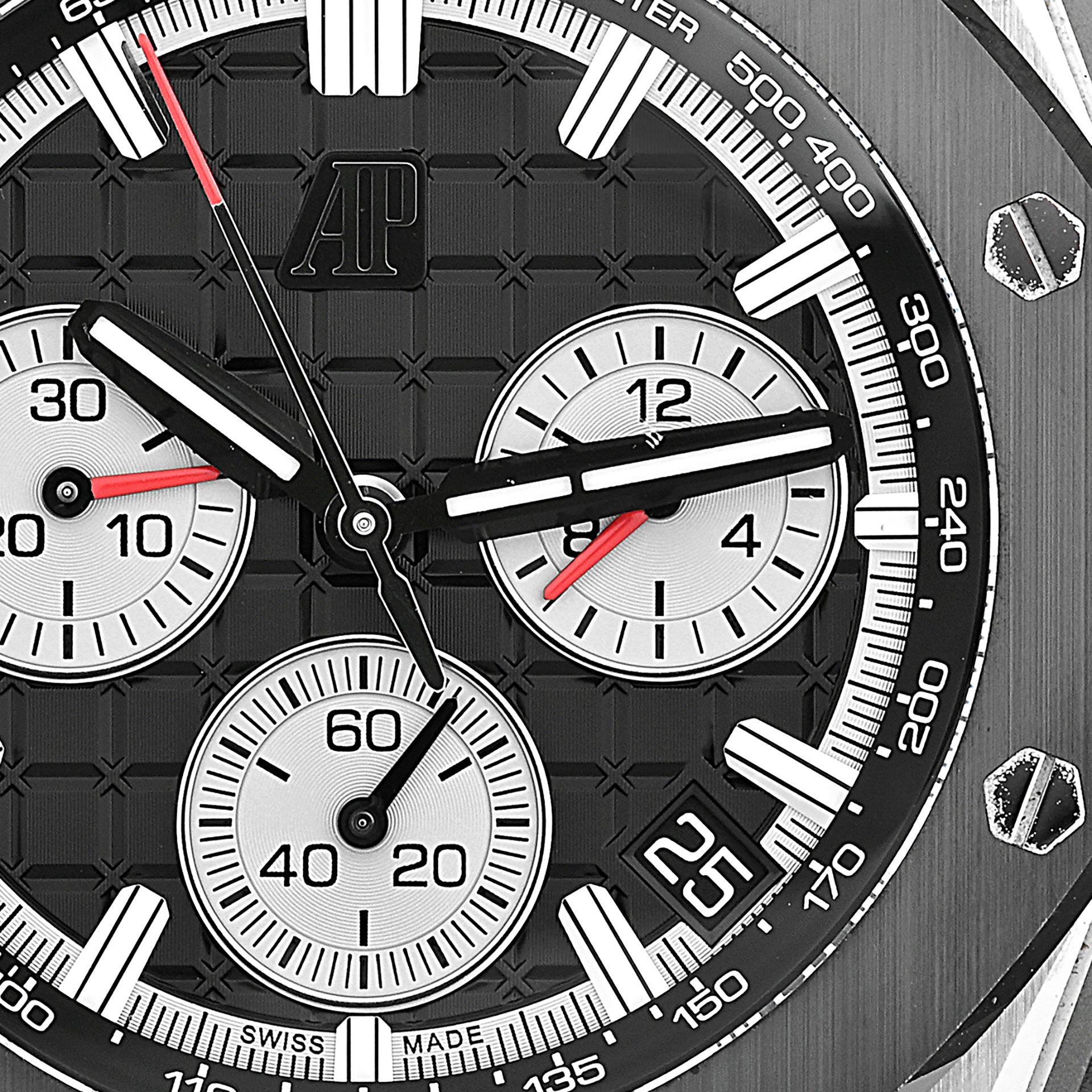 Audemars Piguet Royal Oak Chronograph 26420SO.OO.A002CA.01 Black w/ Mega Tapisserie