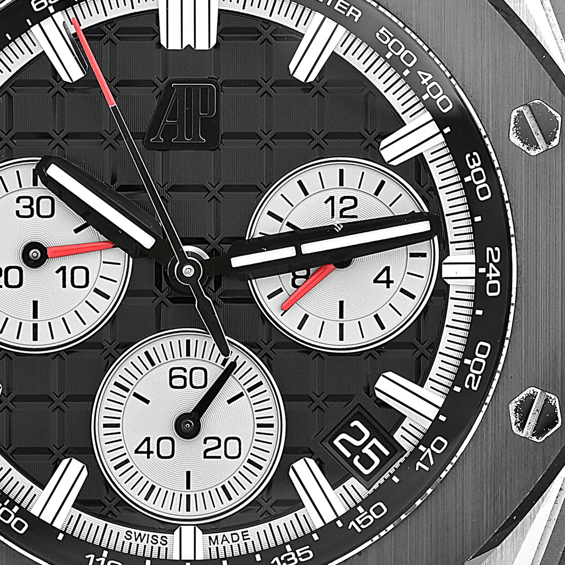 Audemars Piguet Royal Oak Chronograph 26420SO.OO.A002CA.01 Black w/ Mega Tapisserie