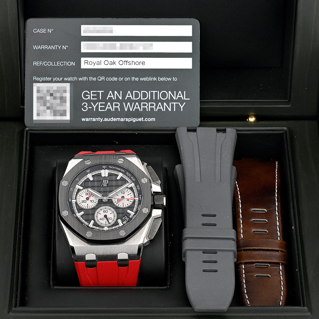 Audemars Piguet Royal Oak Chronograph 26420SO.OO.A002CA.01 Black w/ Mega Tapisserie