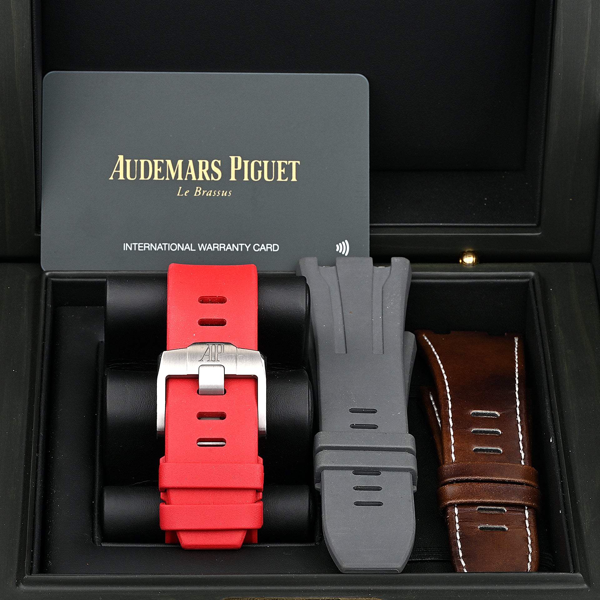 Audemars Piguet Royal Oak Chronograph 26420SO.OO.A002CA.01 Black w/ Mega Tapisserie