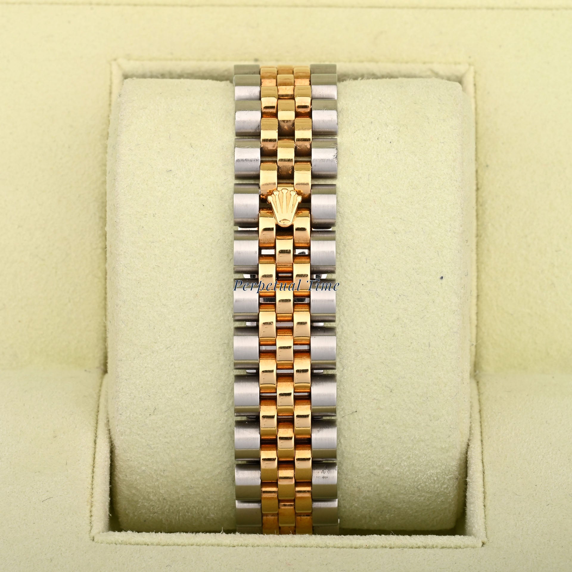 Rolex Datejust 31mm Black Diamond Dial 178273 Two Tone Jubilee Band Card 2013