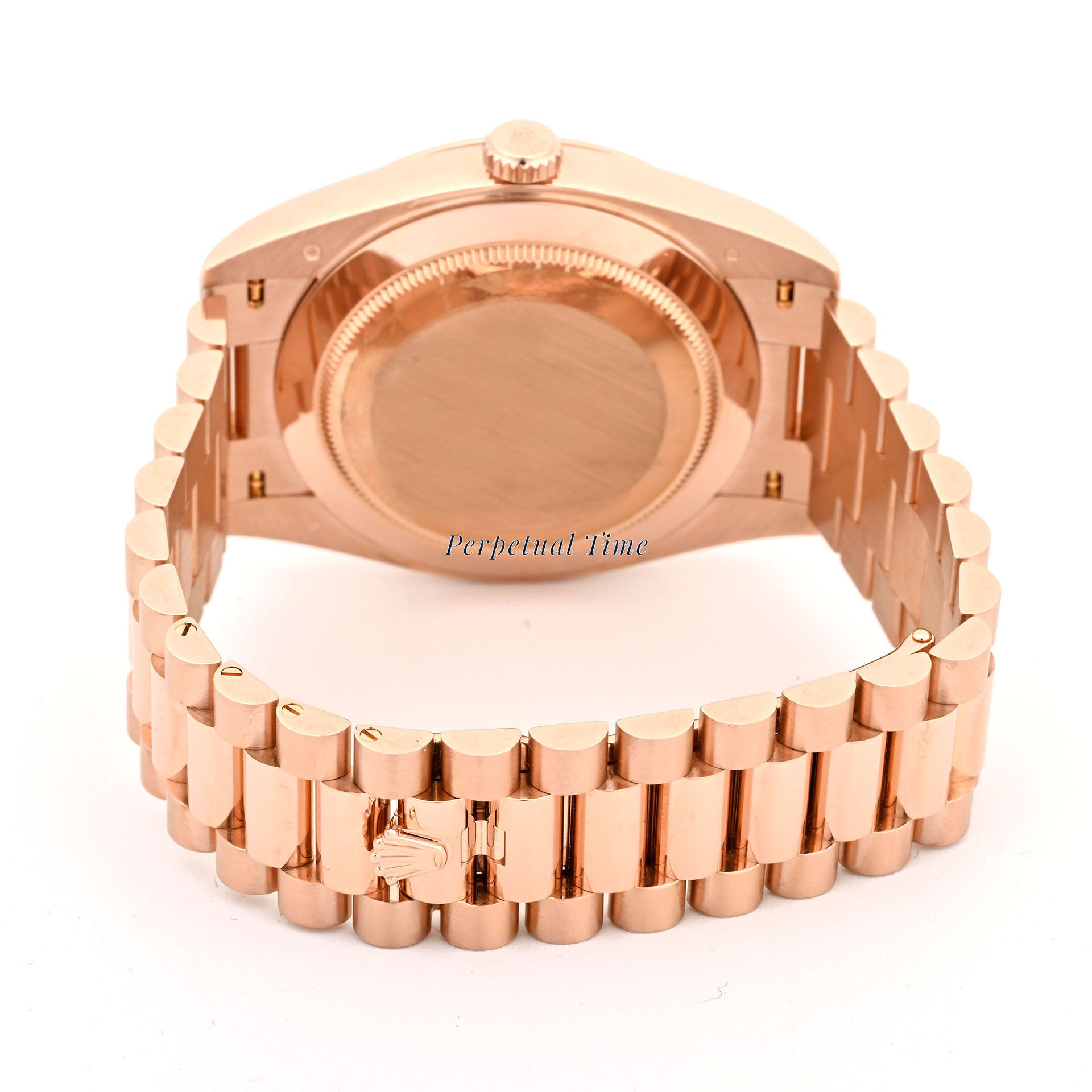 Rolex Day-Date 40mm Rose Gold White Roman Dial 228235 Card 2019