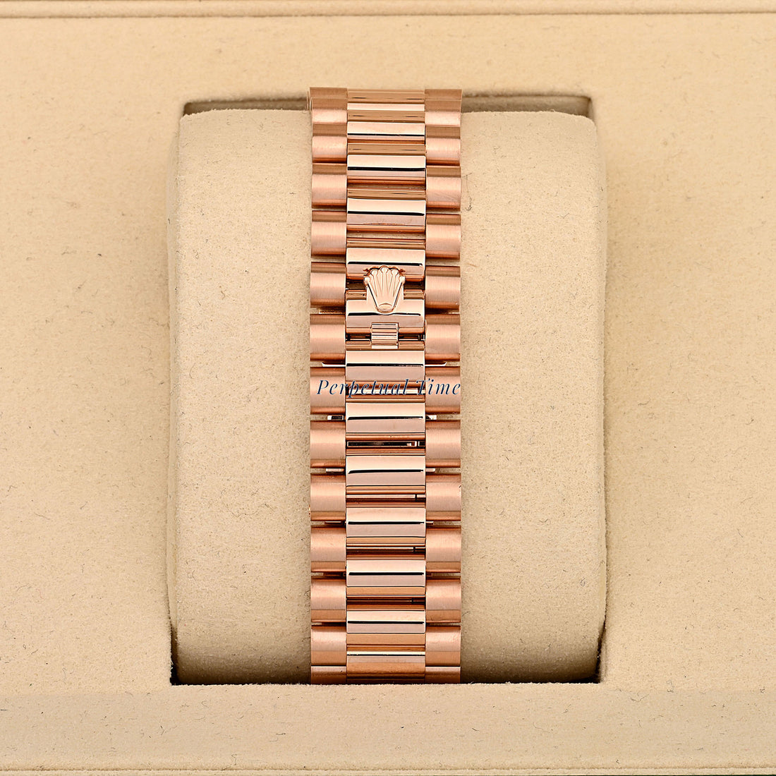 Rolex Day-Date 40mm Rose Gold White Roman Dial 228235 Card 2019
