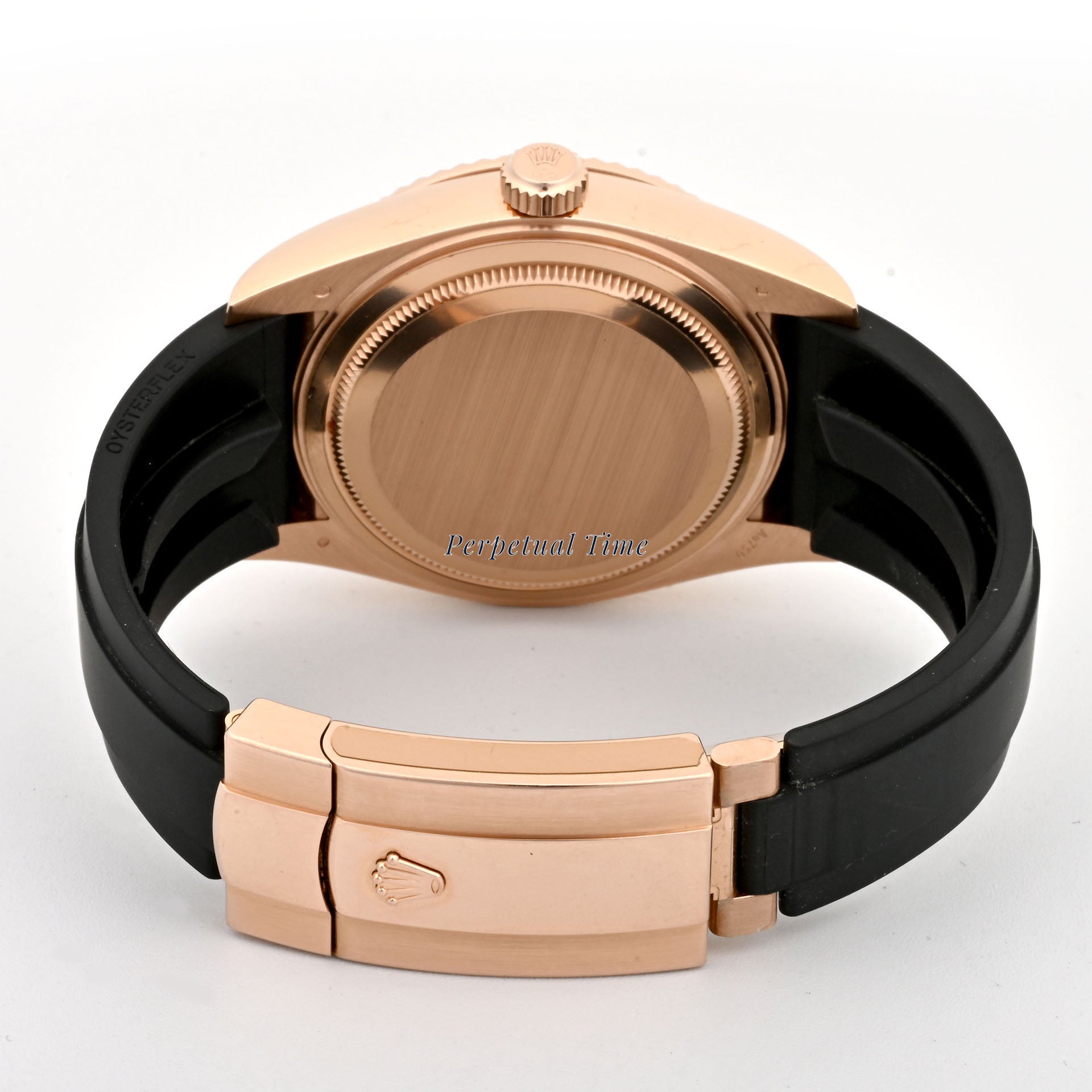 Rolex Sky-Dweller Rose Gold Oysterflex Chocolate Dial 326235 With Card 2022