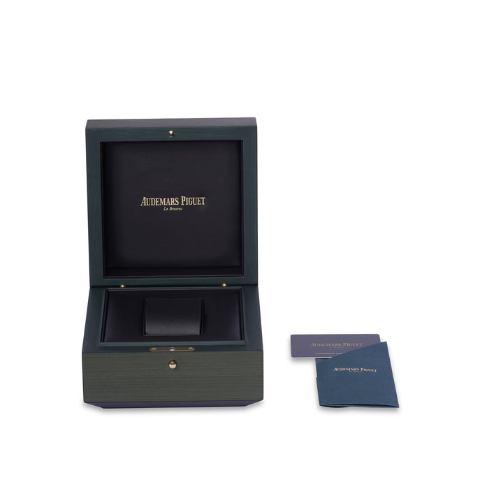 Audemars Piguet Royal Oak Chronograph 26240OR 41mm 50th Anniversary| Green Dial | Green Leather Band|