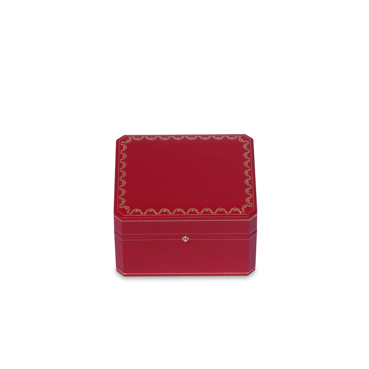Cartier Tank Orange chessboard Dial on Leather band W1017654