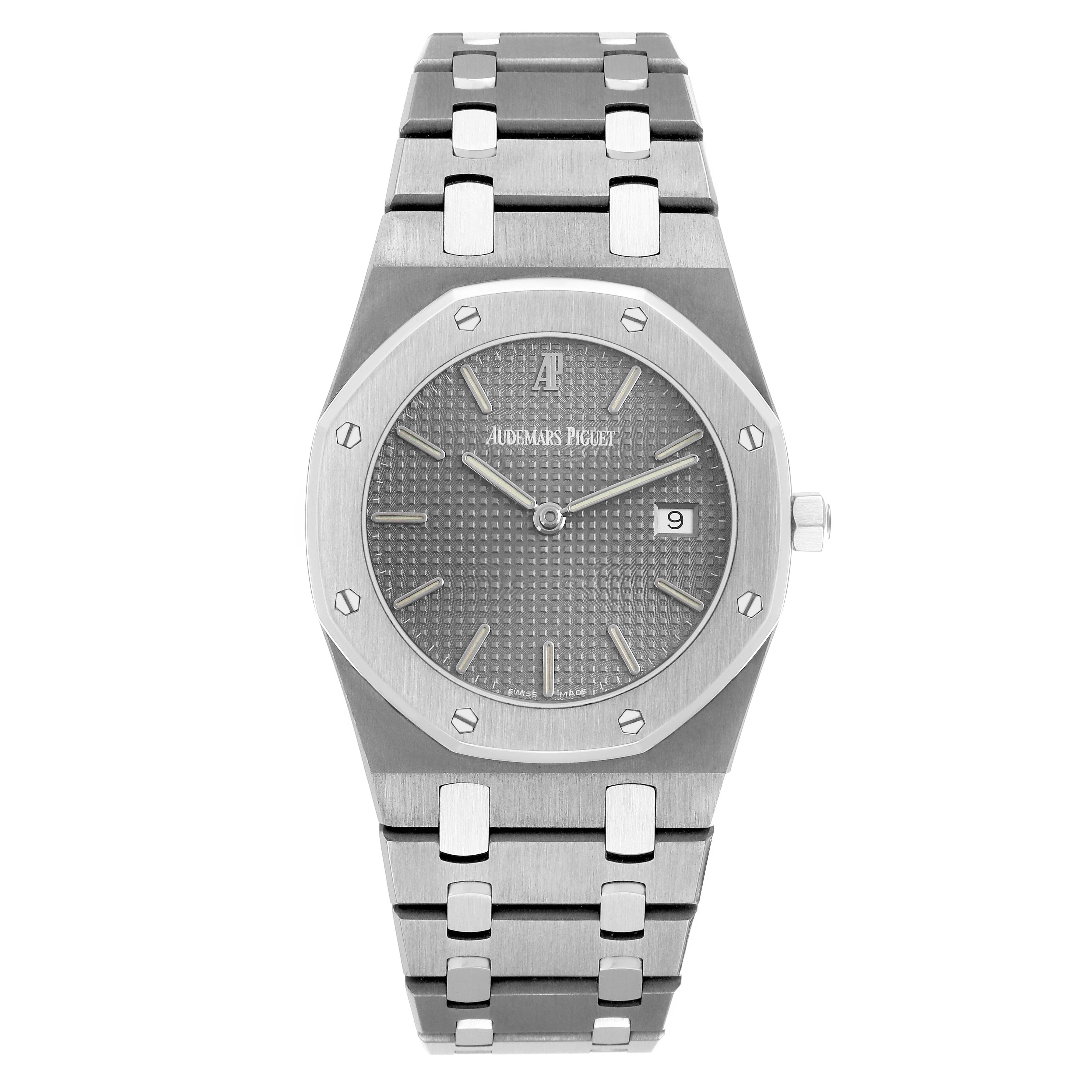 AUDEMARS PIGUET ROYAL OAK TANTALUM 33MM 56175TT | GRAY TAPISSERIE DIAL |