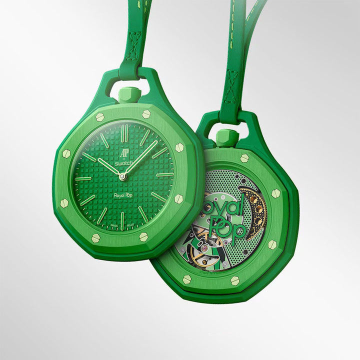 Swatch AP - Royal Pop Green Eight - SSX03G100N