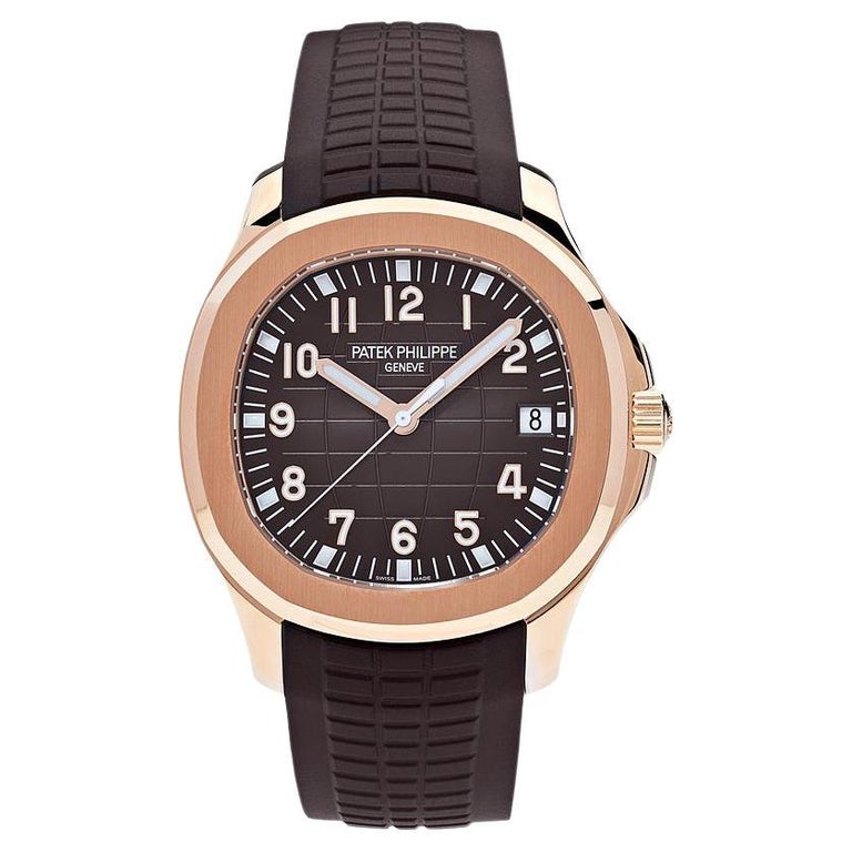 Patek Philippe Aquanaut Rose Gold 40mm 5167R-001 | Brown Dial | Brown Rubber Band