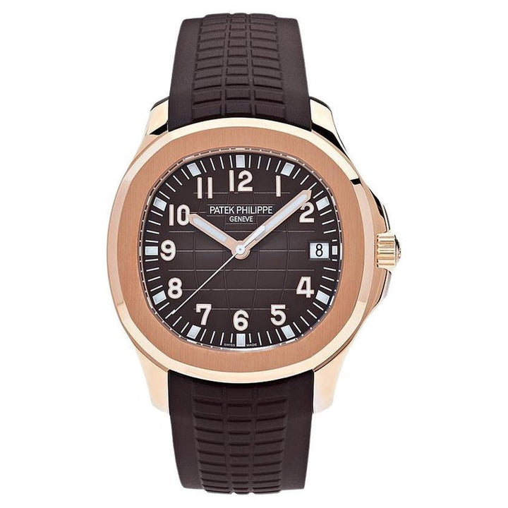 Patek Philippe Aquanaut Rose Gold 40mm 5167R-001 | Brown Dial | Brown Rubber Band
