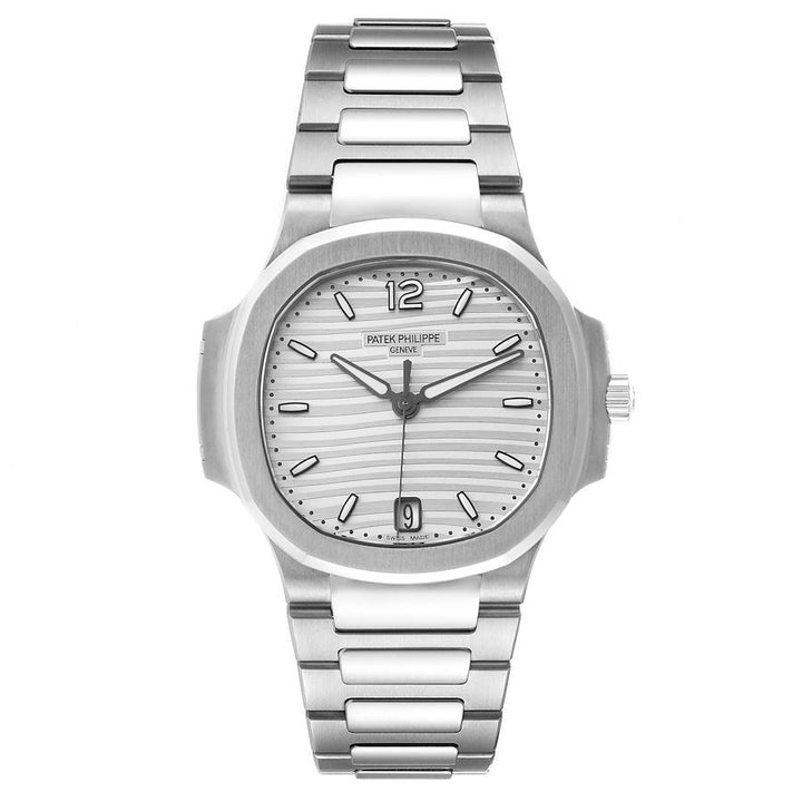 PATEK PHILIPPE NAUTILUS STAINLESS STEEL 35MM 7118| WHITE DIAL | STAINLESS STEEL BAND|