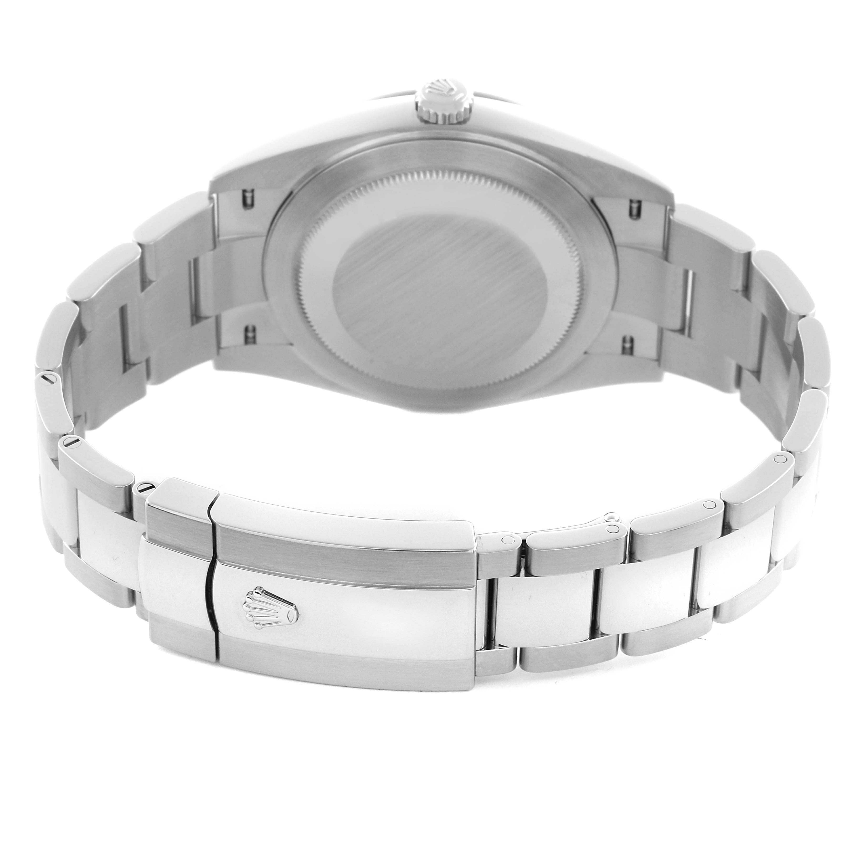 ROLEX DATEJUST 41MM STAINLESS STEEL 126300 | GREEN DIAL | SMOOTH BEZEL | OYSTER BAND|