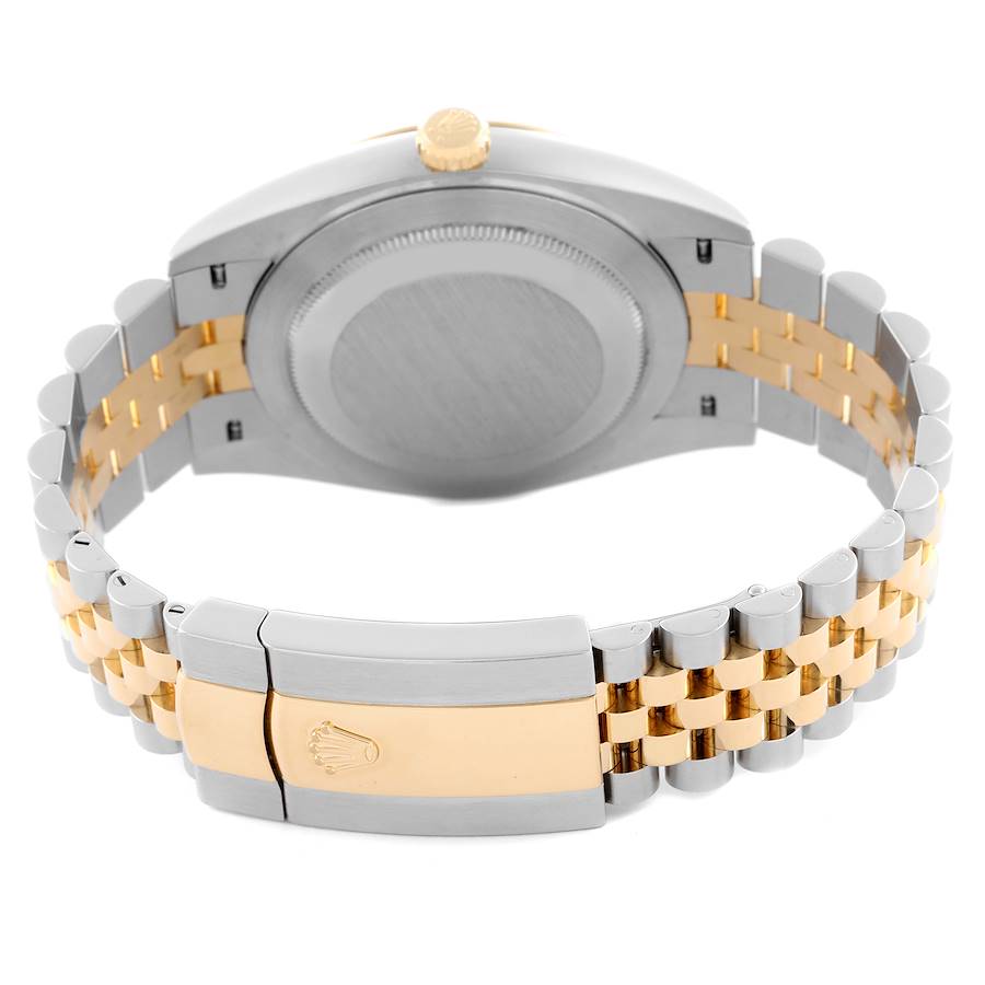 ROLEX DATEJUST 41MM STAINLESS STEEL AND YELLOW GOLD 126333 |CHAMPAGNE DIAMOND DIAL| FLUTED BEZEL | JUBILEE BAND