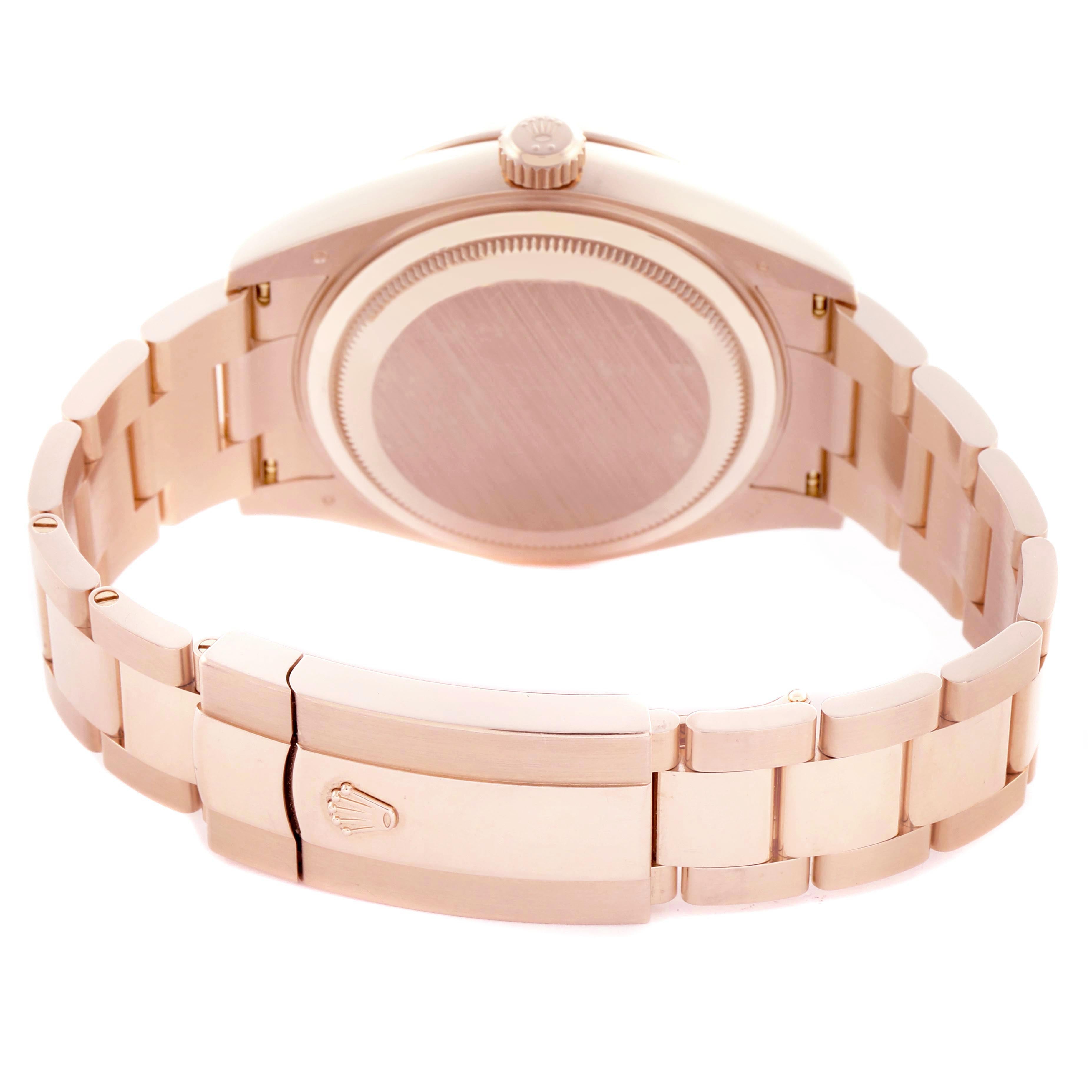 ROLEX SKY-DWELLER ROSE GOLD 42MM 336935 | GRAY DIAL| FLUTED BEZEL | OYSTER BAND