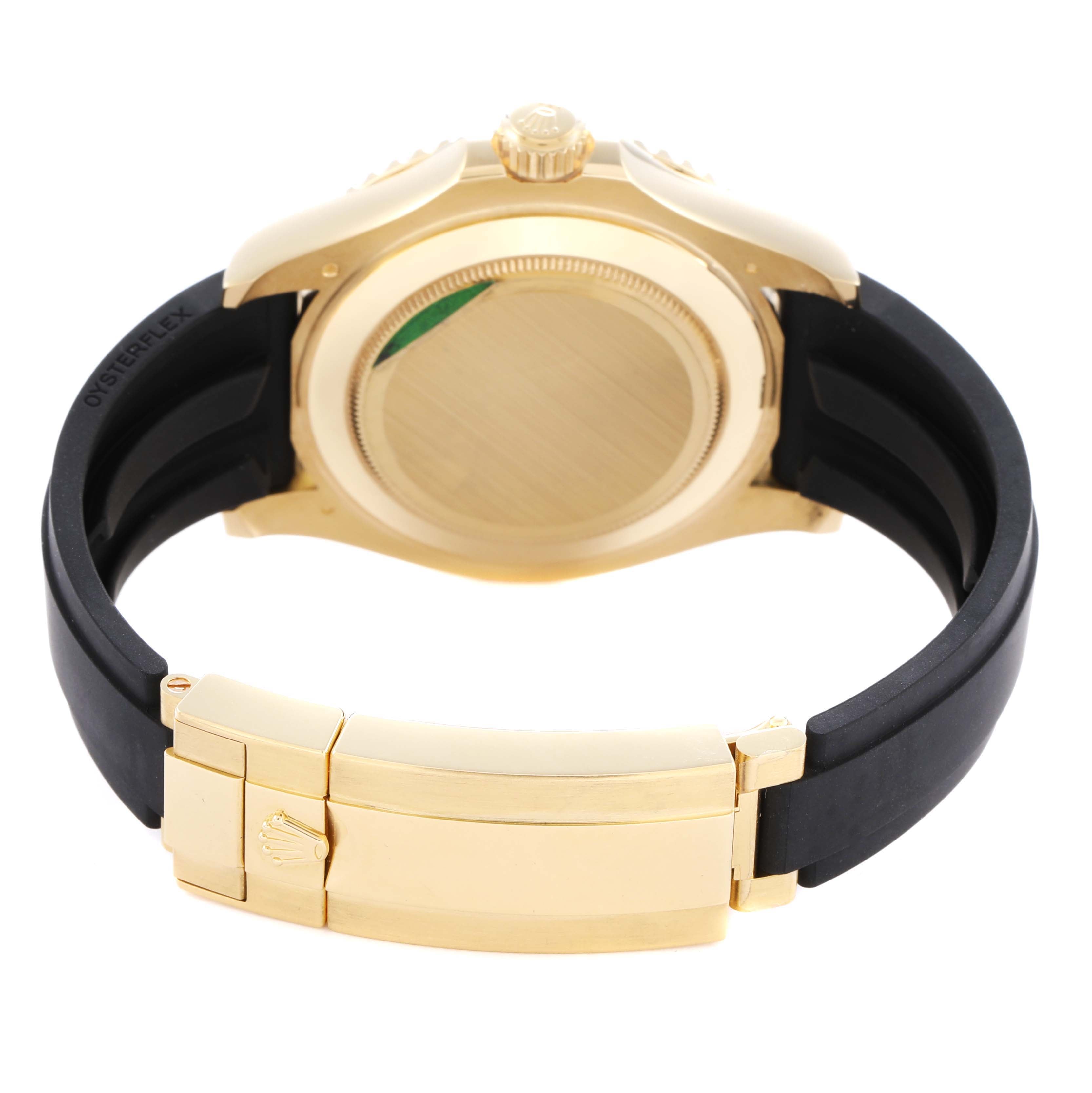 ROLEX YACHT-MASTER 42MM YELLOW GOLD | BLACK DIAL | OYSTER FLEX|