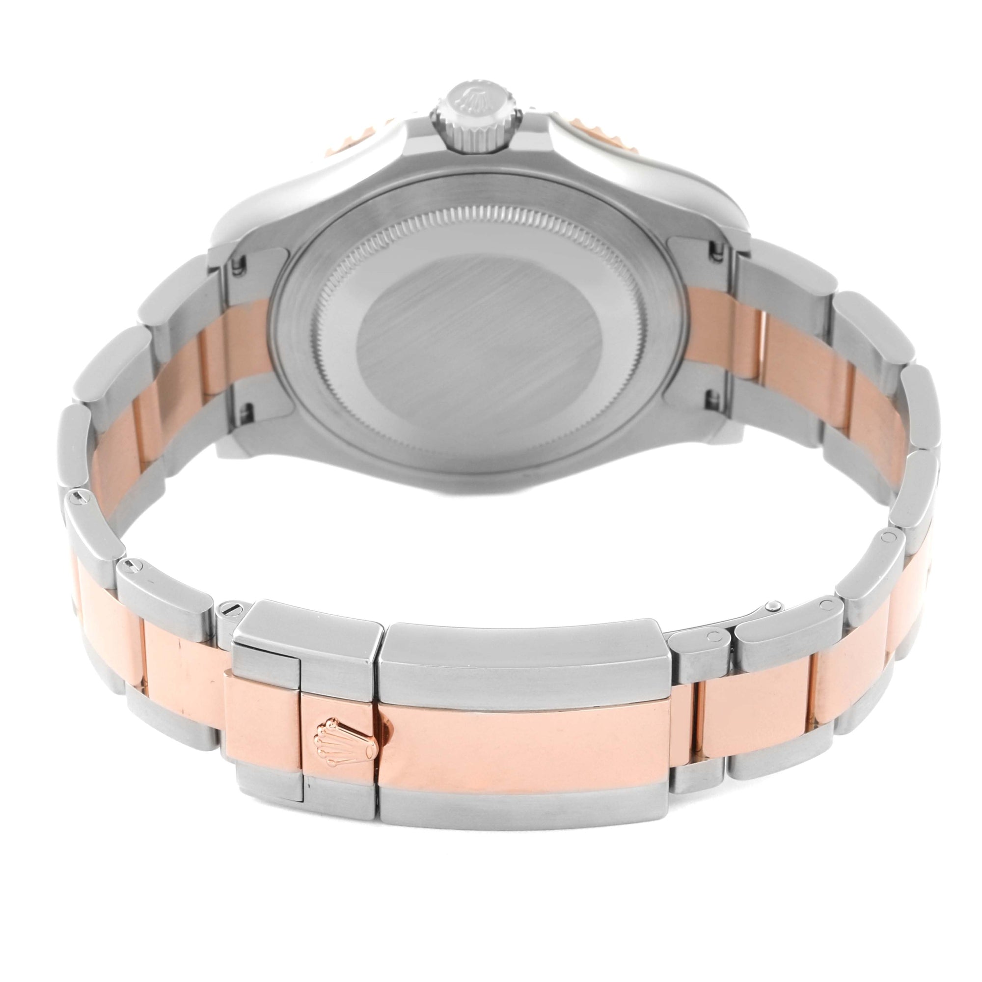 ROLEX YACHT-MASTER 40MM STAINLESS STEEL& ROSE GOLD 126621| BLACK DIAL | OYSTER