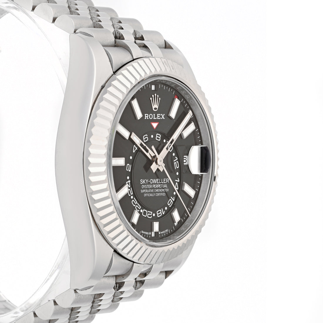 Rolex SkyDweller Black Index Dial on Jubilee 336934 Card 2024