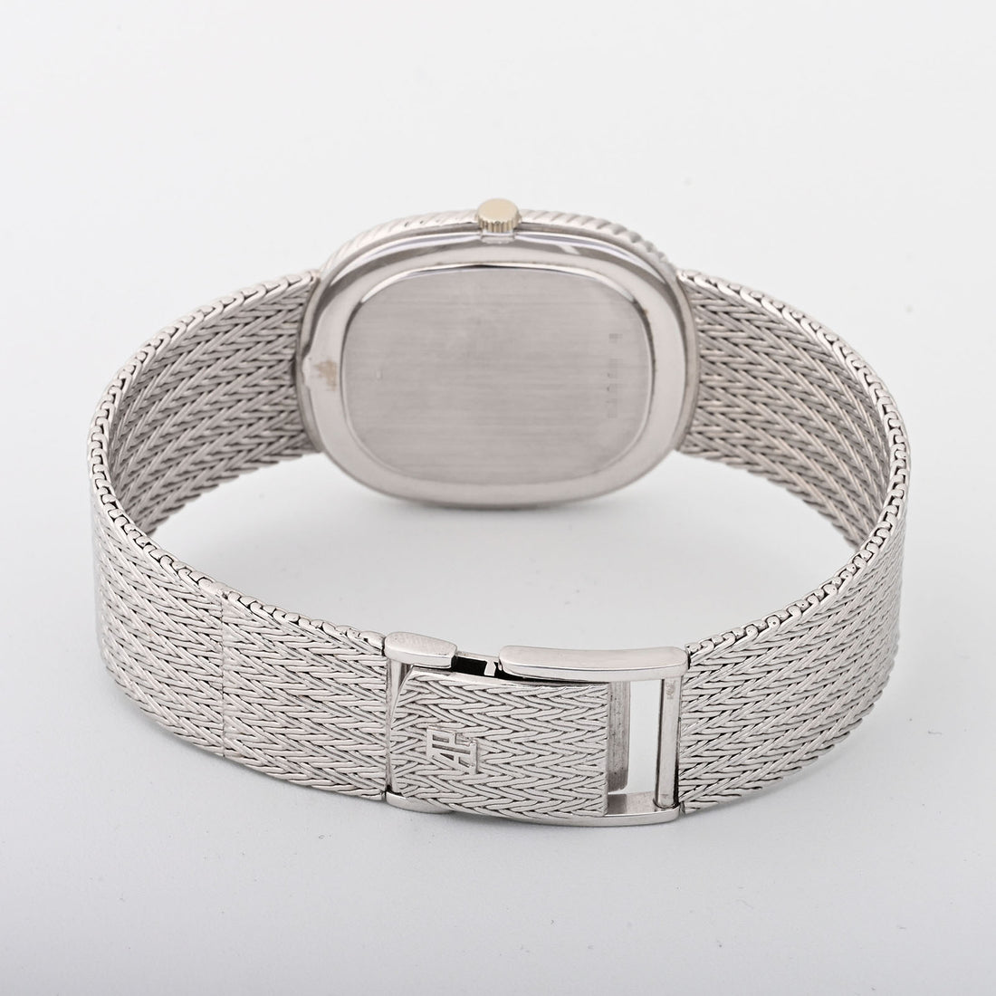 Audemars Piguet Cobra Vintage Ladies White Gold Black Diamond Dial on Bracelet