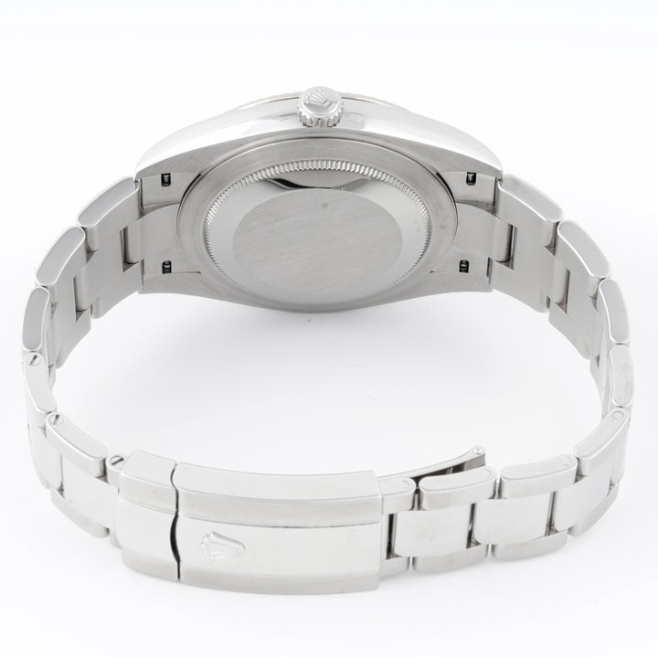 Rolex Datejust 41 Stainless Steel Blue Diamond Dial on Oyster 126334 Card 2018