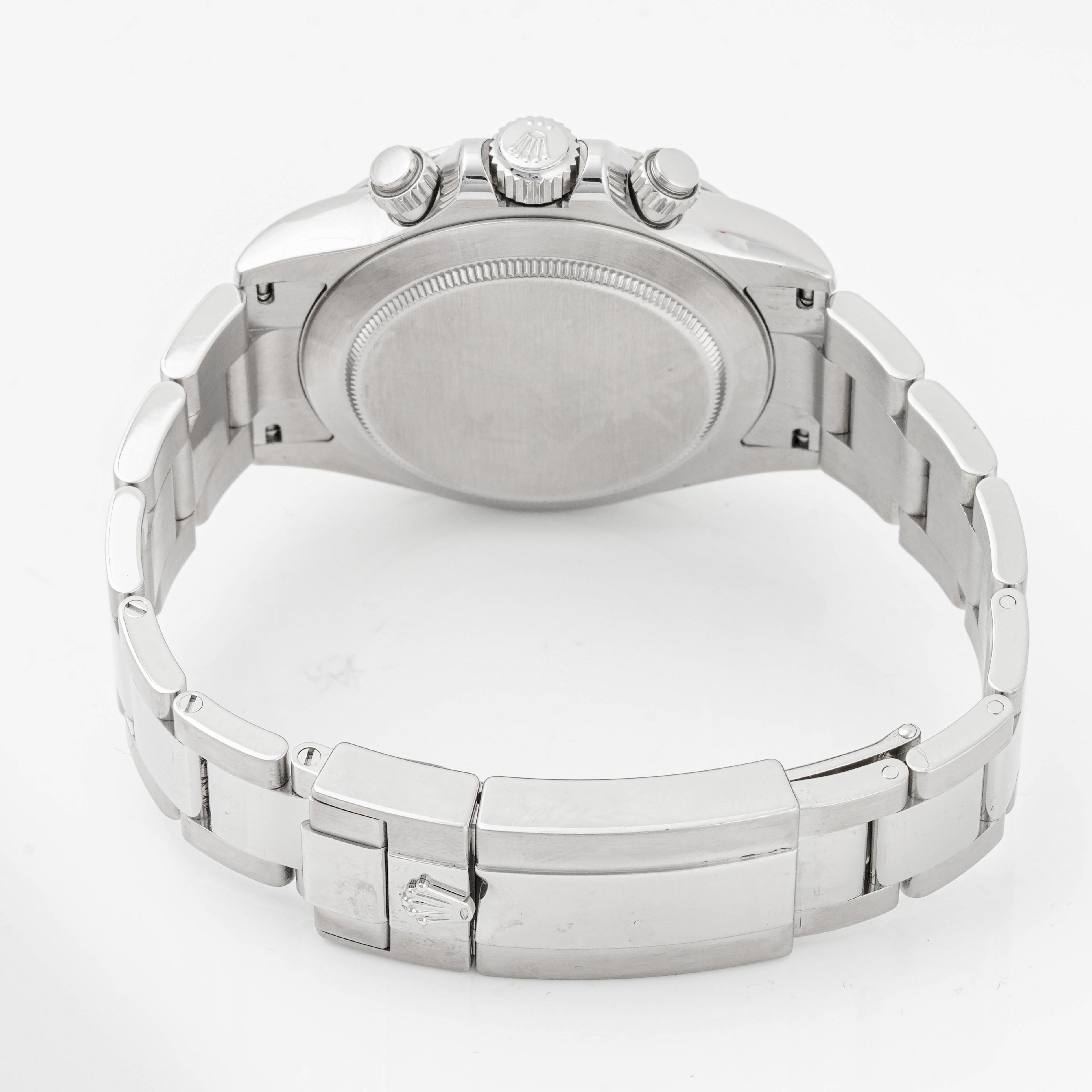 Rolex Daytona Stainless Steel Black Dial on Oyster 116520