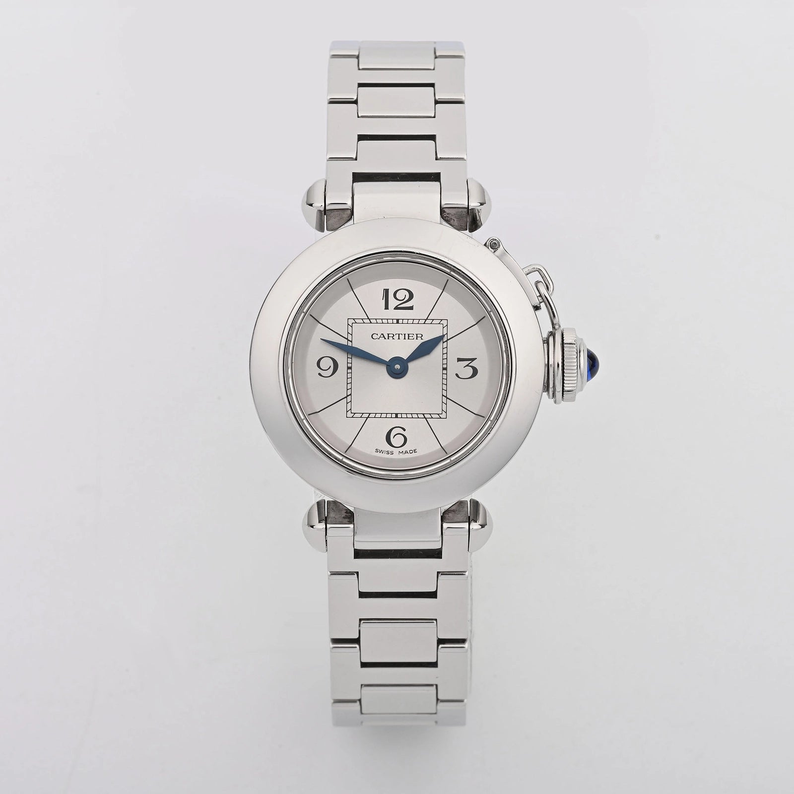 Cartier Miss Pasha Silver Dial on Bracelet w3140007