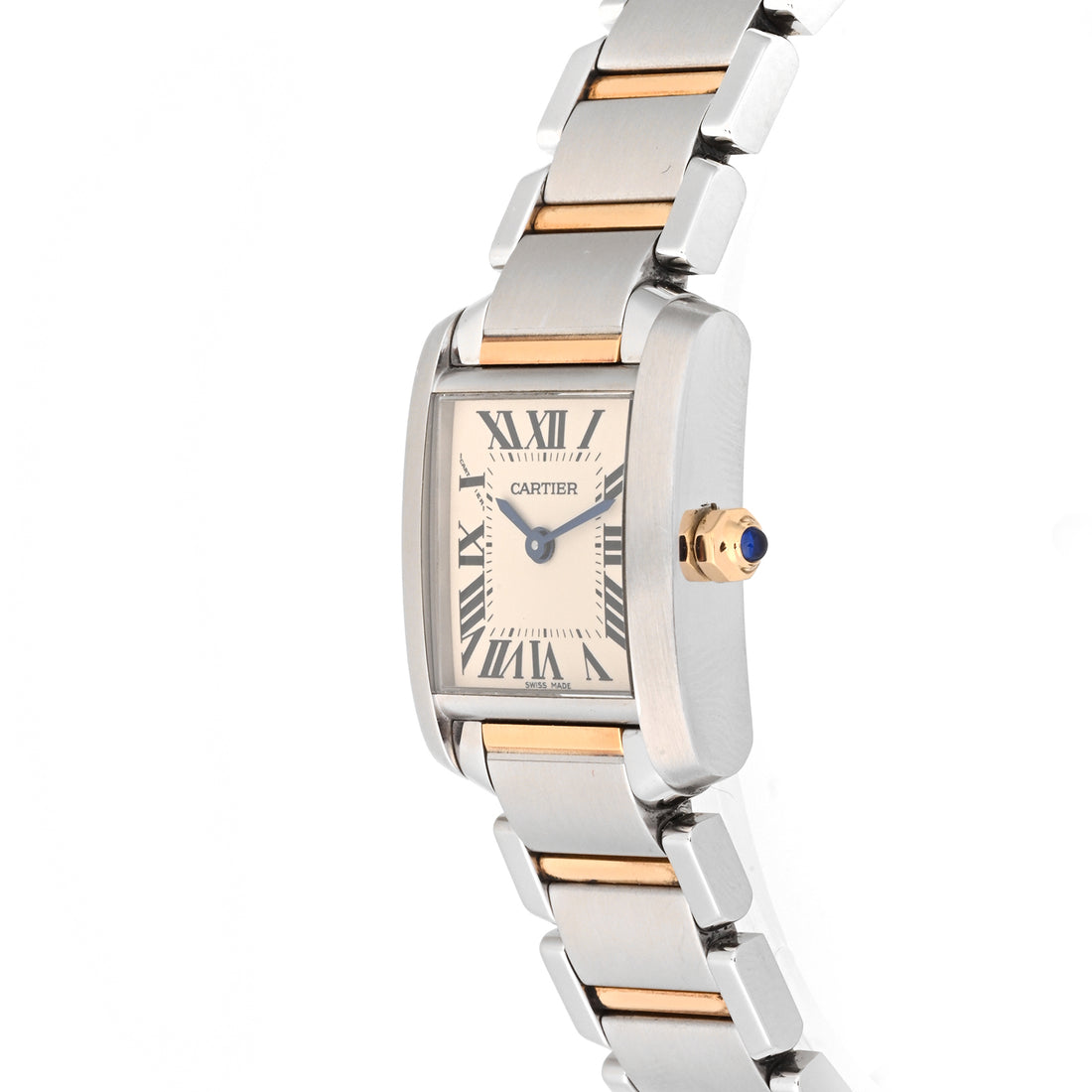 Cartier Tank Francaise Silver Roman Dial on Bracelet W51007Q4 Card 2020