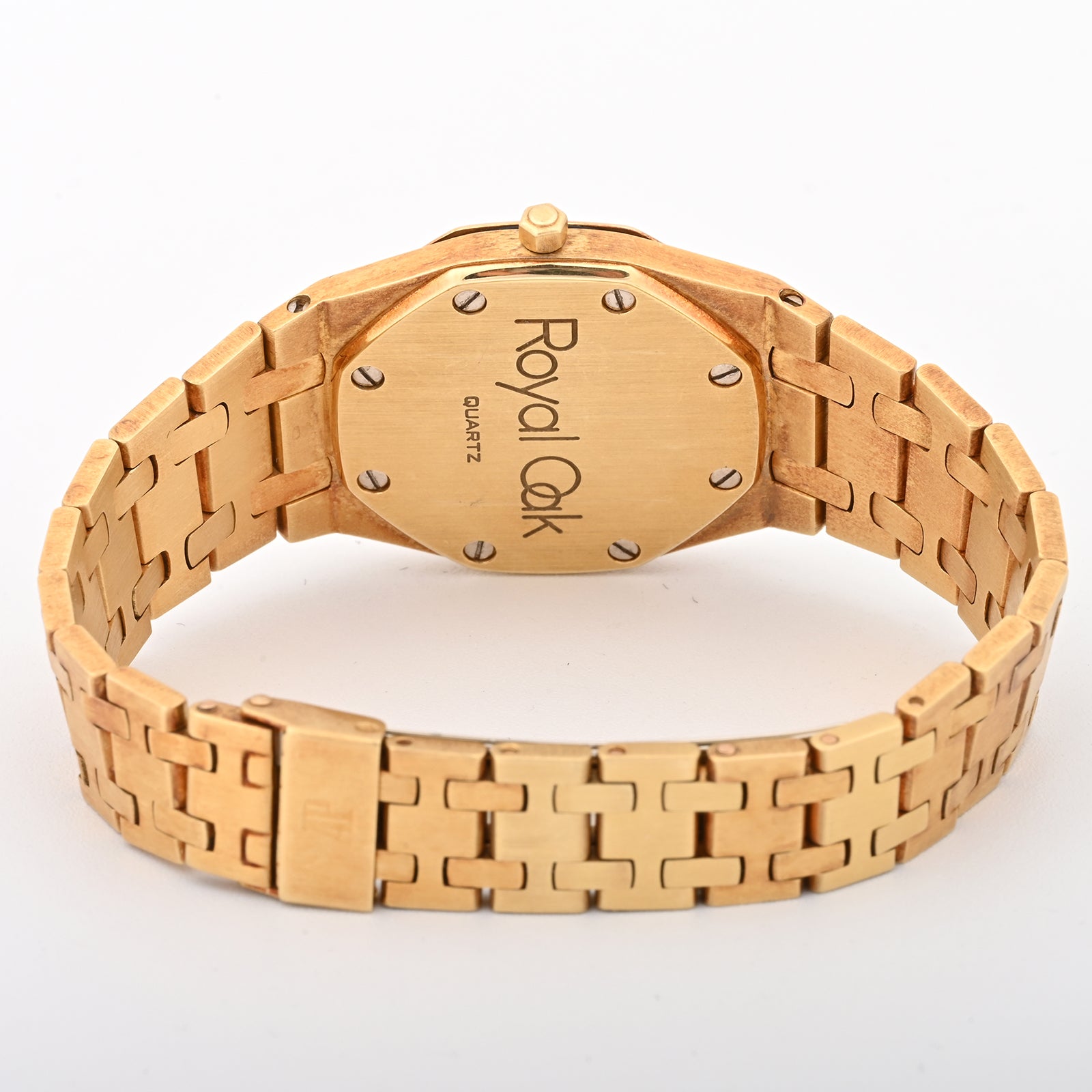 Audemars Piguet Royal Oak Yellow Gold Quartz Cream Dial on Bracelet 6008BA