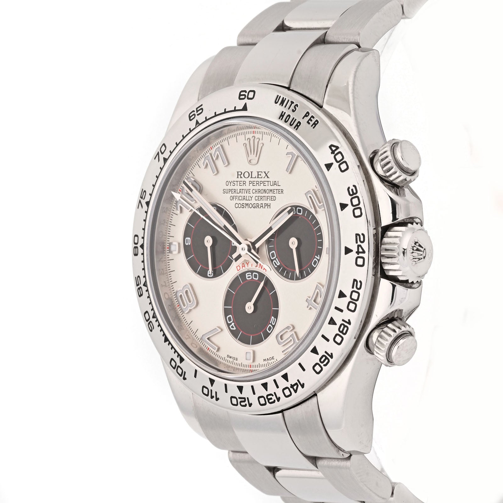 Rolex Daytona Racing Dial Dial on Oyster band 116509 Card 2008