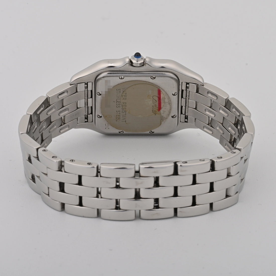 Cartier Panthere Stainless Steel Mid Size White Roman Dial on Steel W25054P5