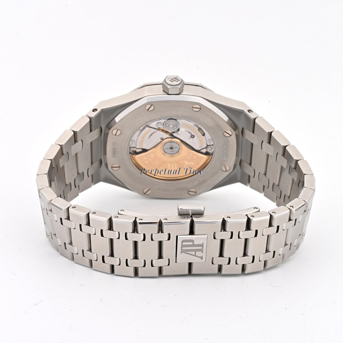 Audemars Piguet Royal Oak Selfwinding White Dial on Bracelet 15400ST.OO.1220ST.02 Card 2017