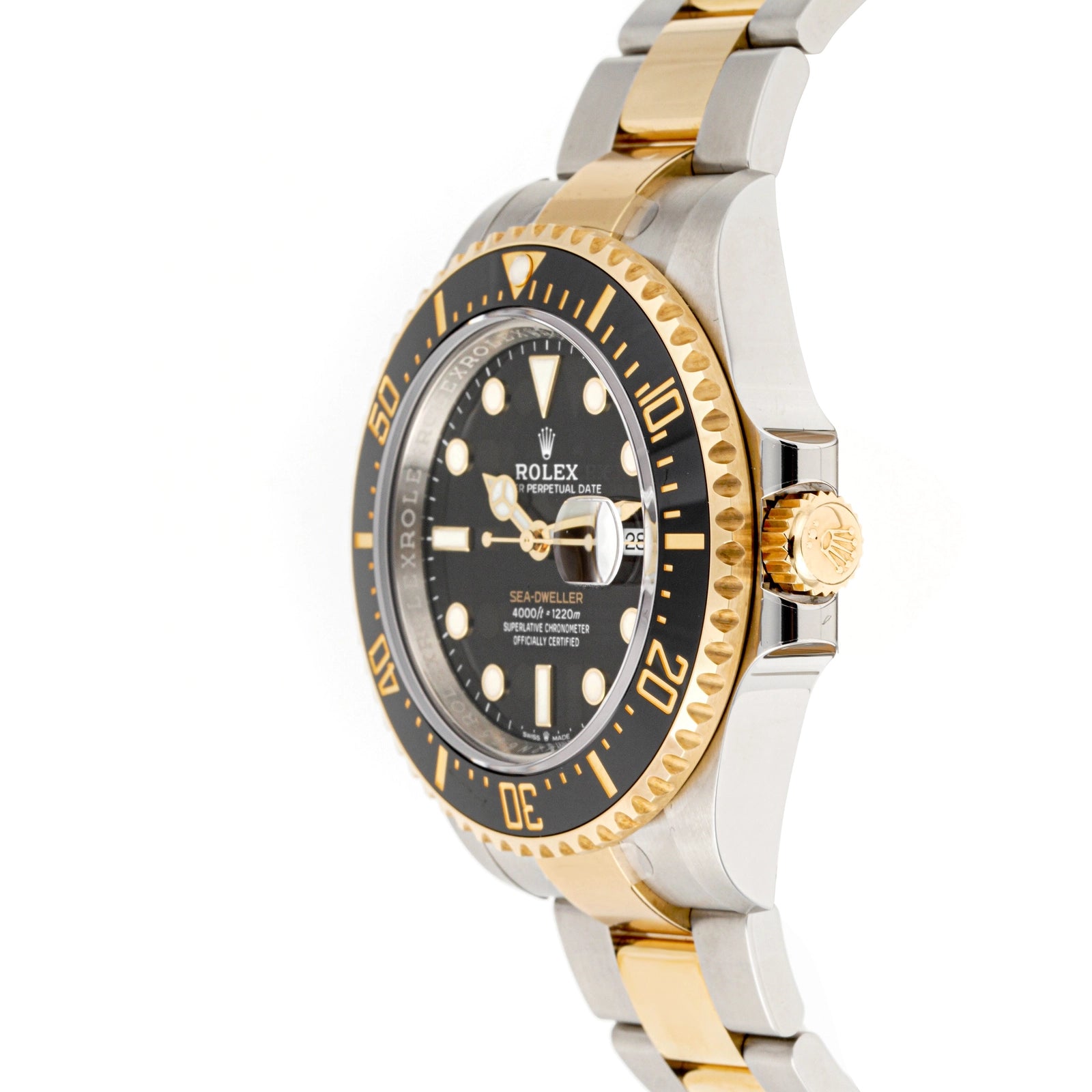 Rolex Sea-Dweller 43 Black Dial on Oyster 126603 Card 2019