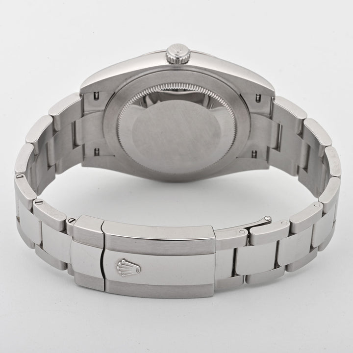 Rolex Datejust 41 Stainless Steel Wimbledon Dial on Oyster 126334 Card 2019